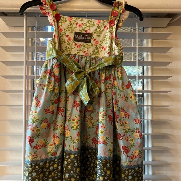 Matilda Jane Little Girls Dress Serendipity sz 6 - Picture 4 of 4